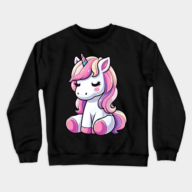 Unicorn S01 D12 Crewneck Sweatshirt by Houerd